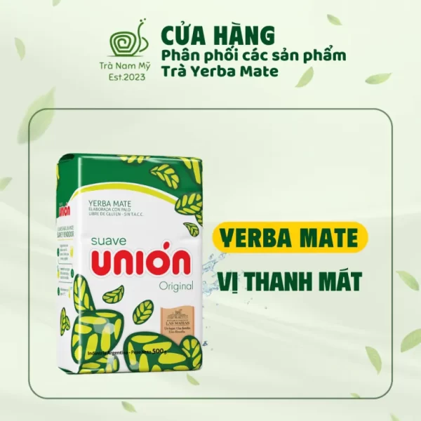 YERBA MATÉ SUAVE UNION ORIGINAL 500G – VỊ THANH MÁT