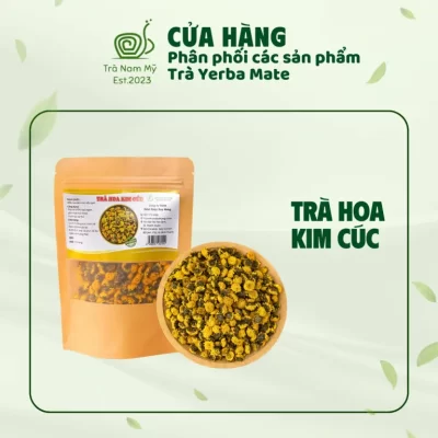 Trà Hoa Kim Cúc Organic (Cúc Chi) – Thảo mộc khô