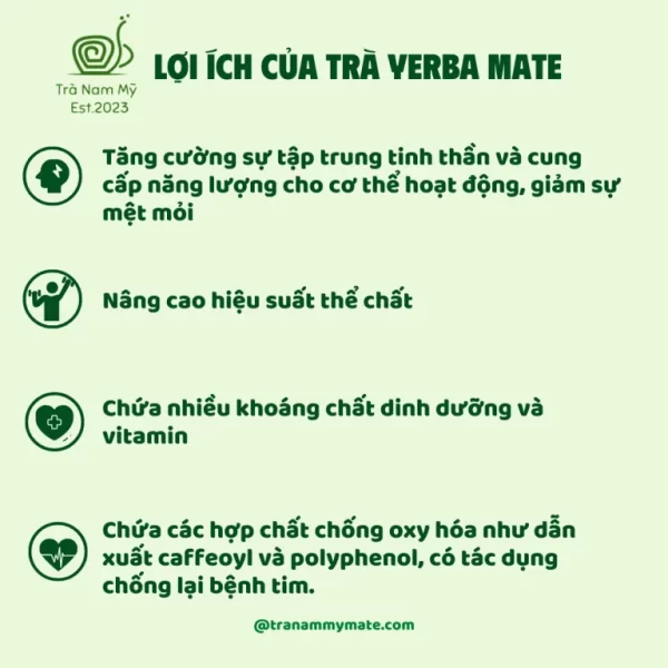 Trà Yerba Mate Vị BẠC HÀ 500gram 2