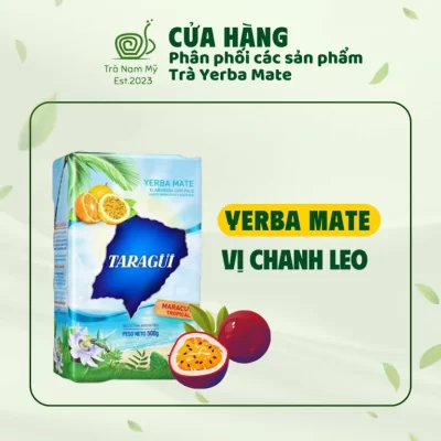 Trà Yerba Mate vị chanh leo 500gram