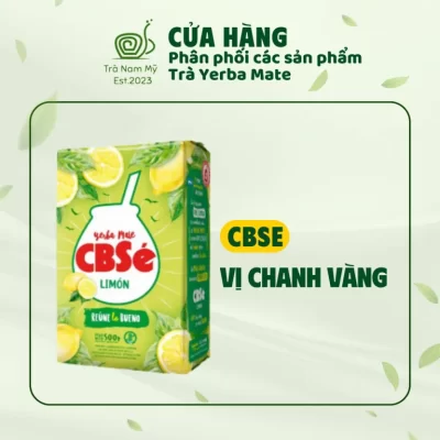 Trà Yerba Mate vị chanh vàng 500gram