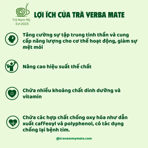 Trà Yerba Mate hương vị gừng 500gram 1