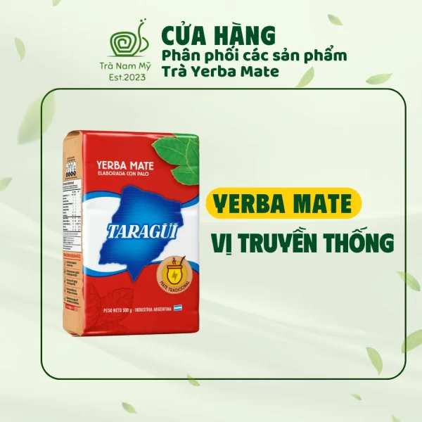 trà yerba mate vị truyền thống 500 gram